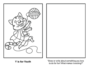 Activity Page_Y is for Youth