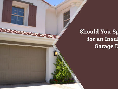 Should You Spring for an Insulated Garage Door?