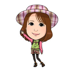 似顔絵イラストレーターやましたまほ