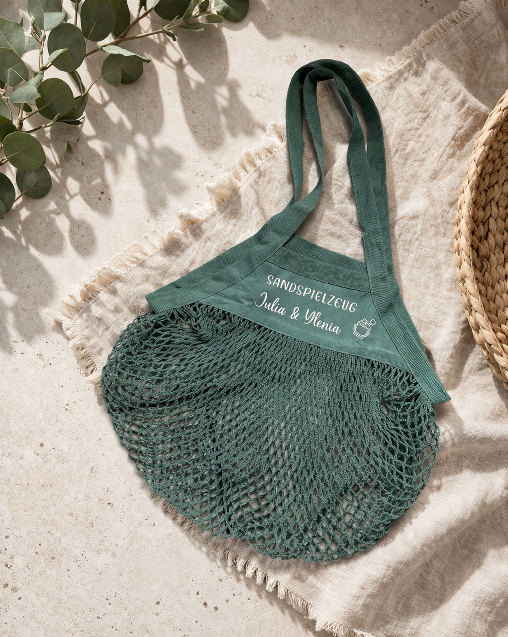 Netztasche / Sandspielzeug Kinder