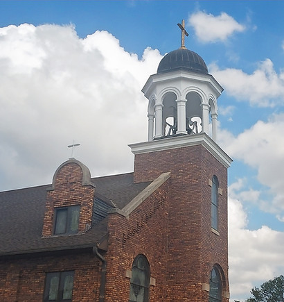 "St. Michael's Catholic Church in Jackson Nebraska."