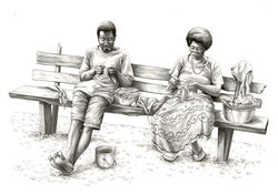 Illustration, Ink on Paper