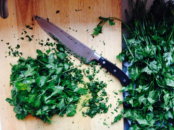 Lemon Parsely Pesto