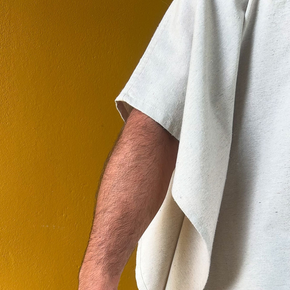 Miniatura: Camisa Alada azul índigo 