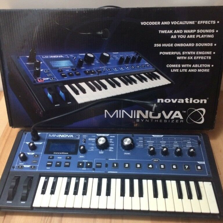 Novation MiniNova Synthesizer with Vocoder Store