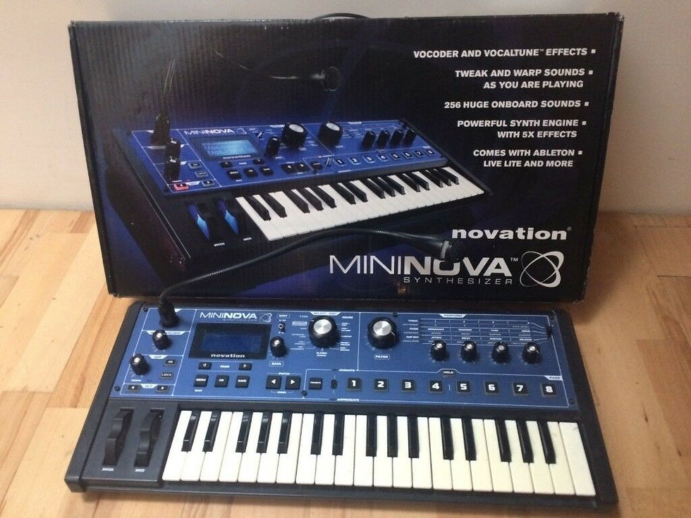 Hình thu nhỏ: Novation MiniNova Synthesizer with Vocoder