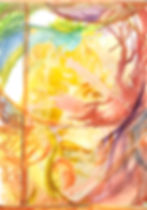 "Introvert", Judith Irwin, (dimensions n/a), Watercolors in digital merge