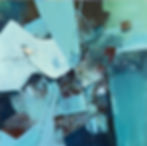 "Little Bird" Mary Alice Braukman, 16x16x2, Mixed media