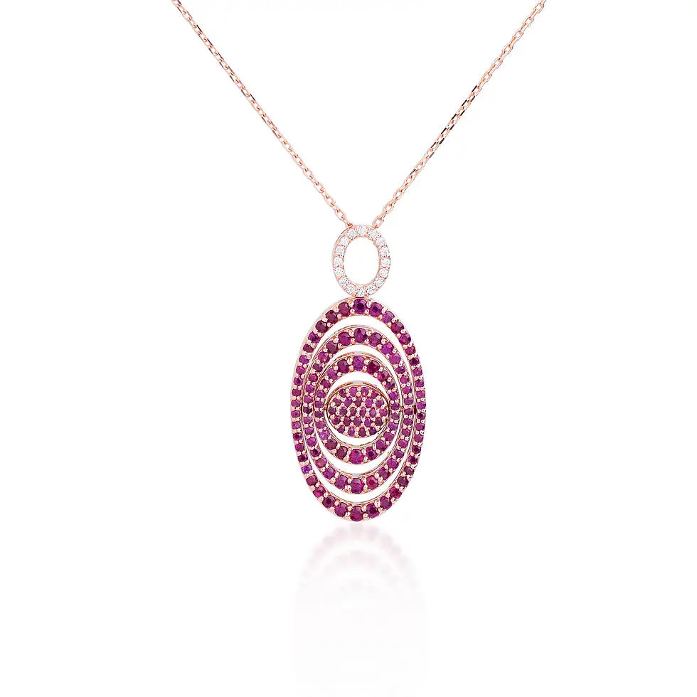 Festival Classy Ruby Pendant