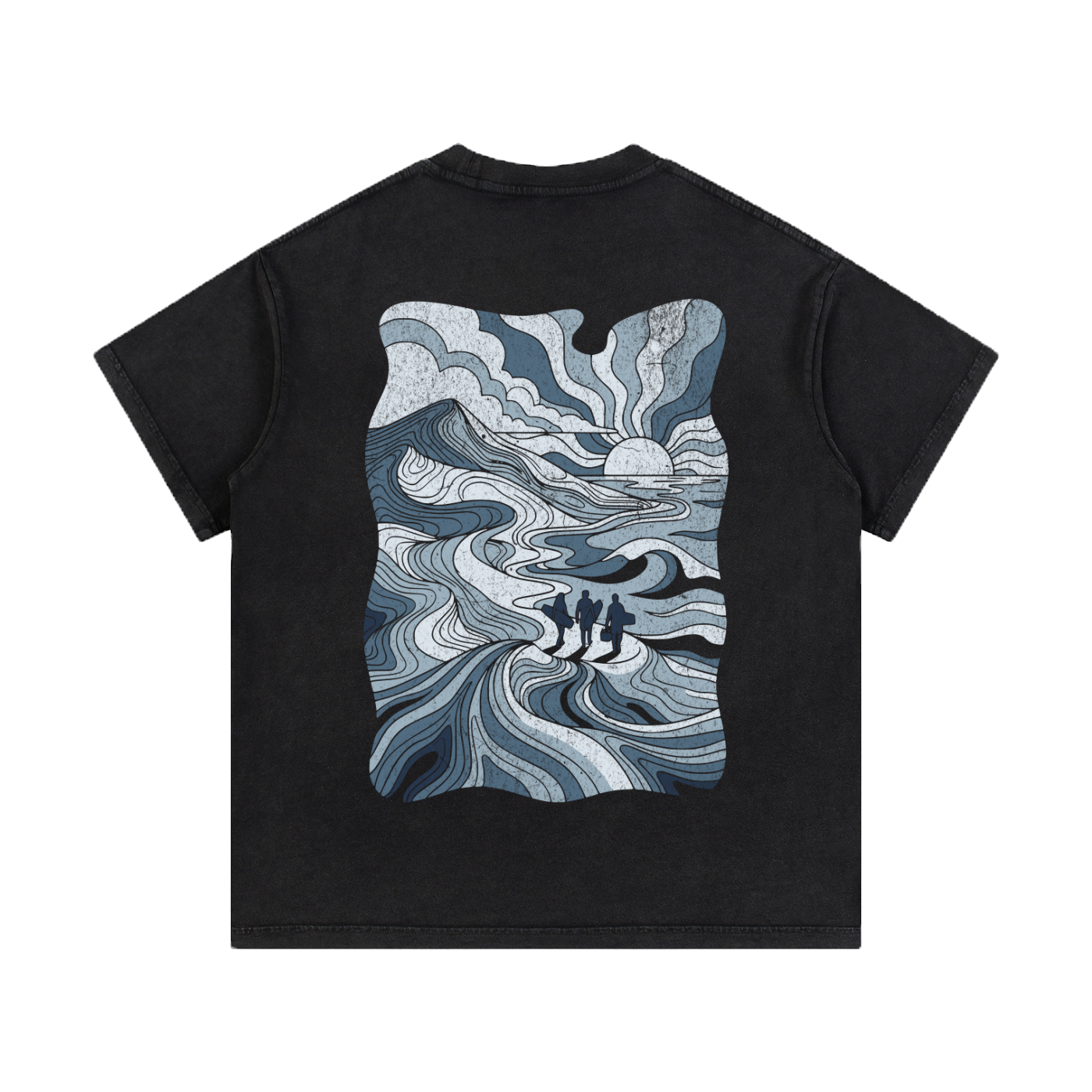 VIVARIUM Vintage Wash Kiteboarding Cotton T-Shirt