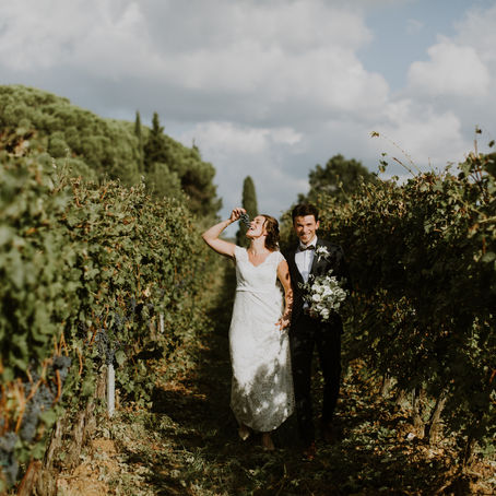 Bröllop i Toscana på Villa S Andrea