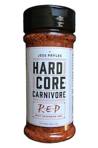 Hardcore Carnivore Red Shaker Jar