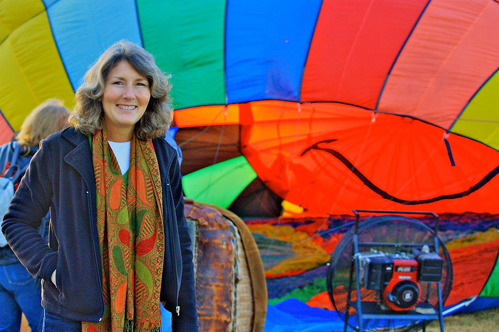 Debi's balloon trip