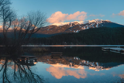 photo of alta lake whistler bc
