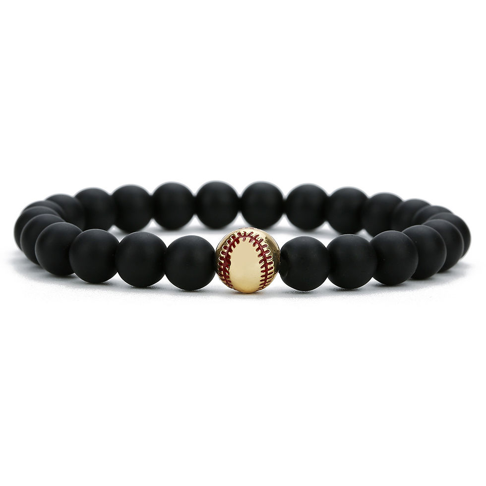 Thumbnail: Men's baseball bracelet