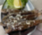 Truchas con panceta