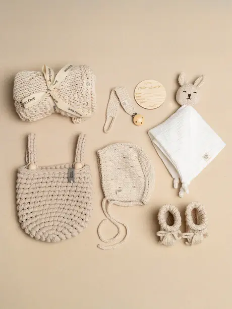 Thumbnail: Baby Arrival Gift Set Pointelle
