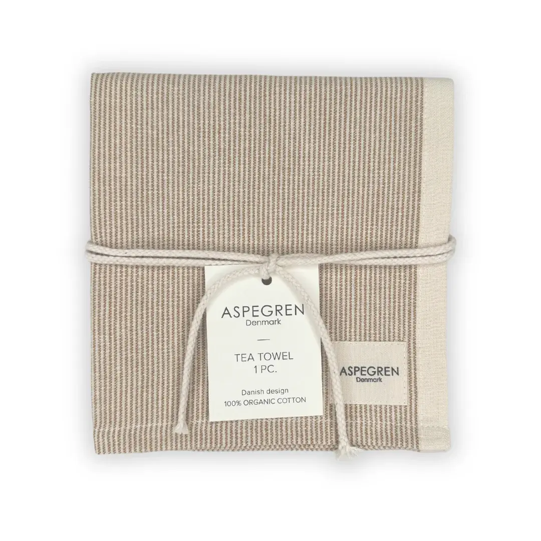 Tea Towel - Pinstripe - Goldenspice