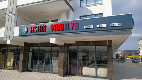 kutu harf tabela ışıklı ışıksız tabela