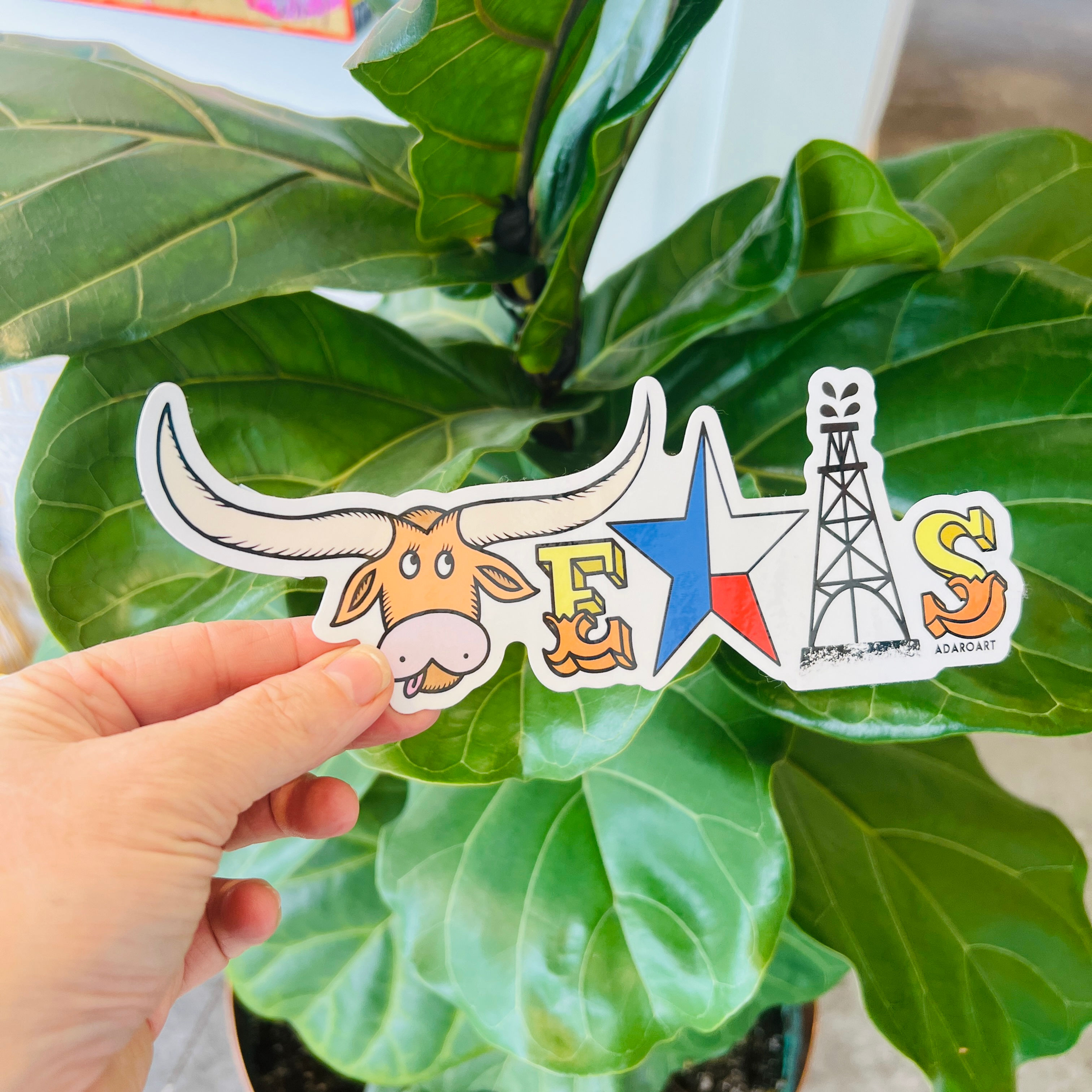 Texas Sticker