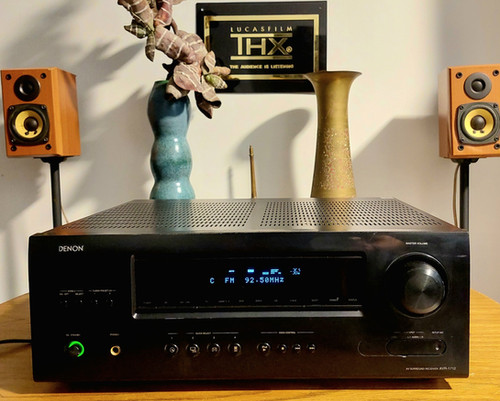 RECEIVER DENON AVR 1712 7.1 90 A 120W 6 A 16ohms multizone Z2