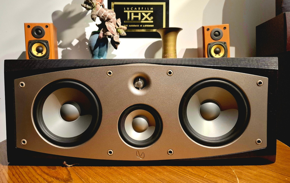 CAIXA CENTRAL INFINITY IL36c 175w 8ohms 55Hz 91dB 3way — Infinity