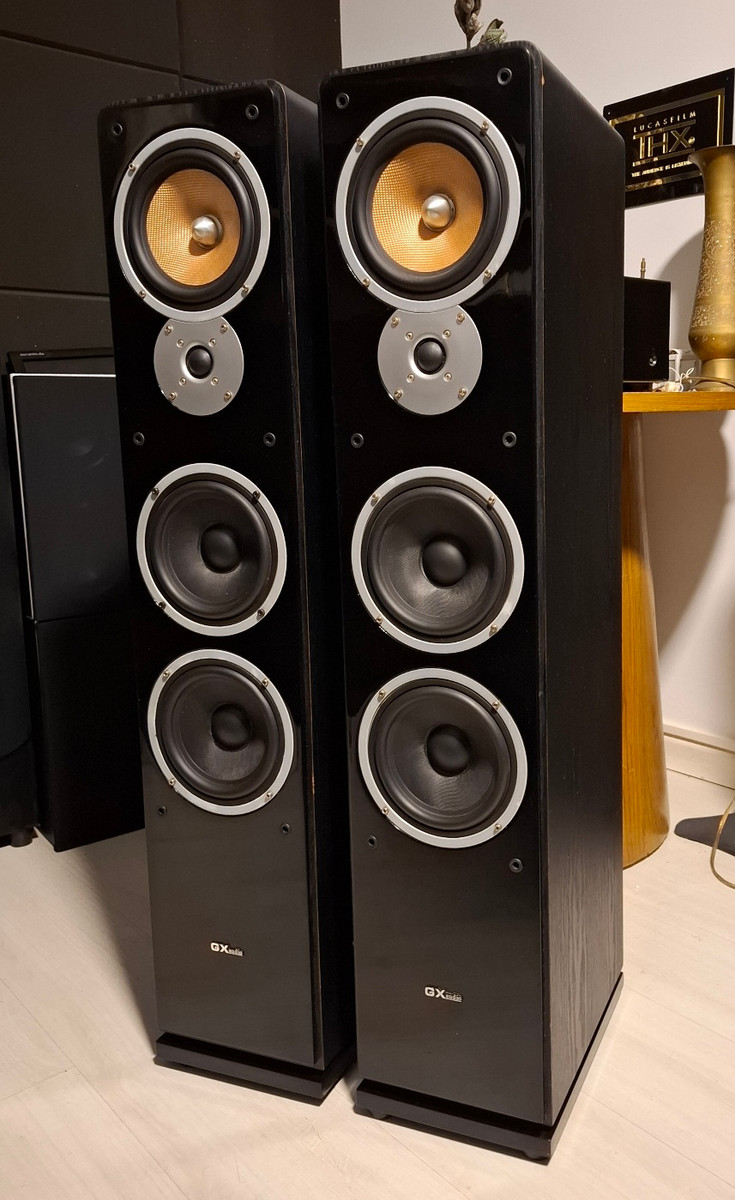 CAIXAS TORRE GX AUDIO GRANDEÈ 120W 90dB 40Hz 6.5" x2 — GX Audio