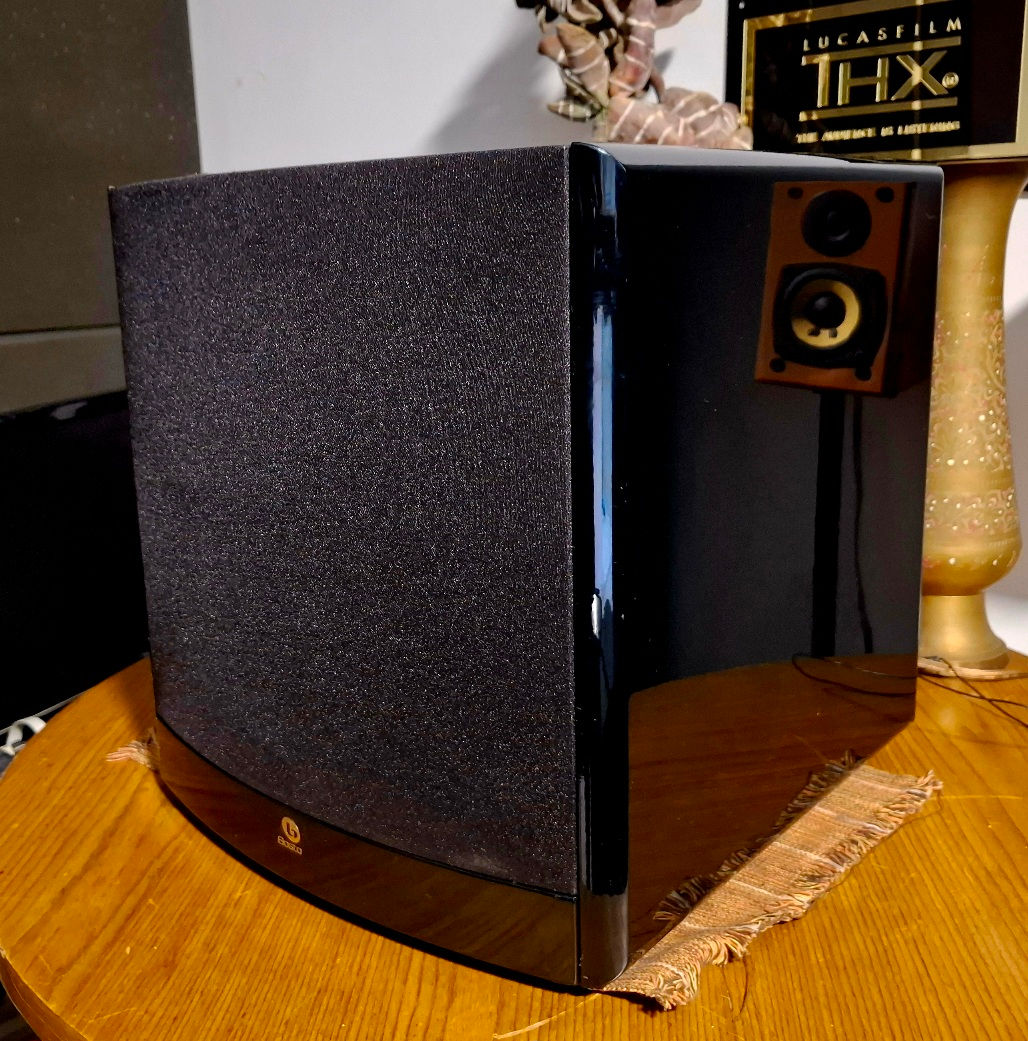 SUBWOOFER 10" BOSTON ASW650 300 a 650W 28Hz 110~220v.