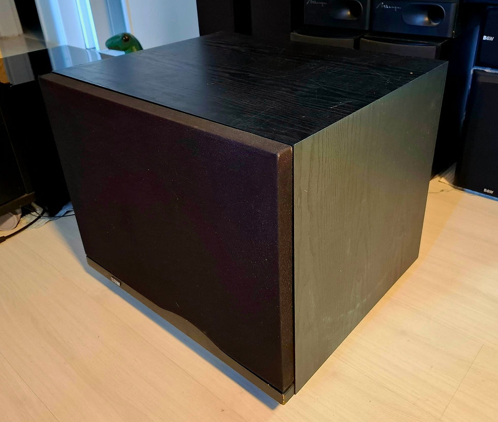 Miniatura: SUBWOOFER 12" B&W ASW1000 120 A 240W 25Hz referência 
