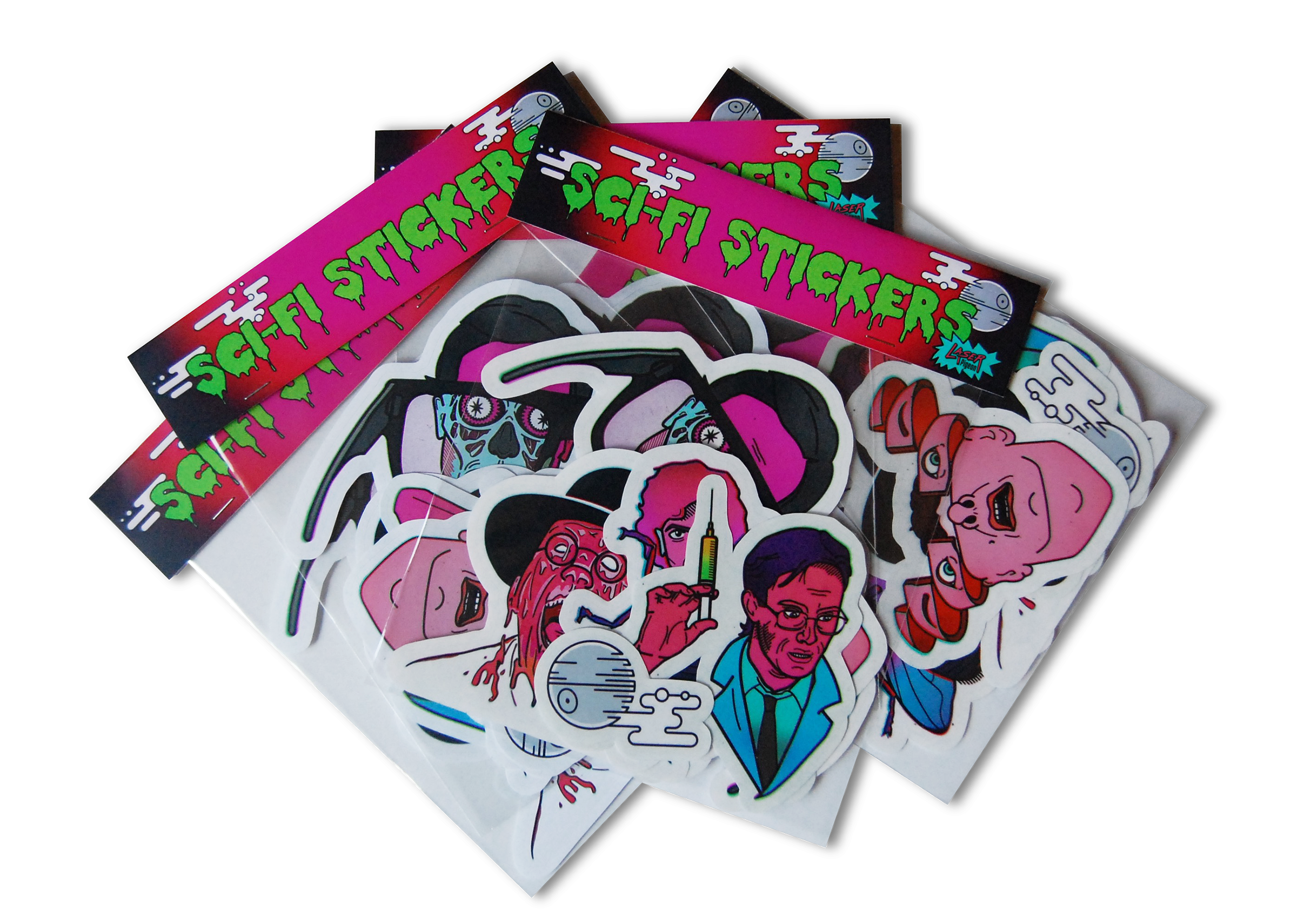 Sci-fi stickers
