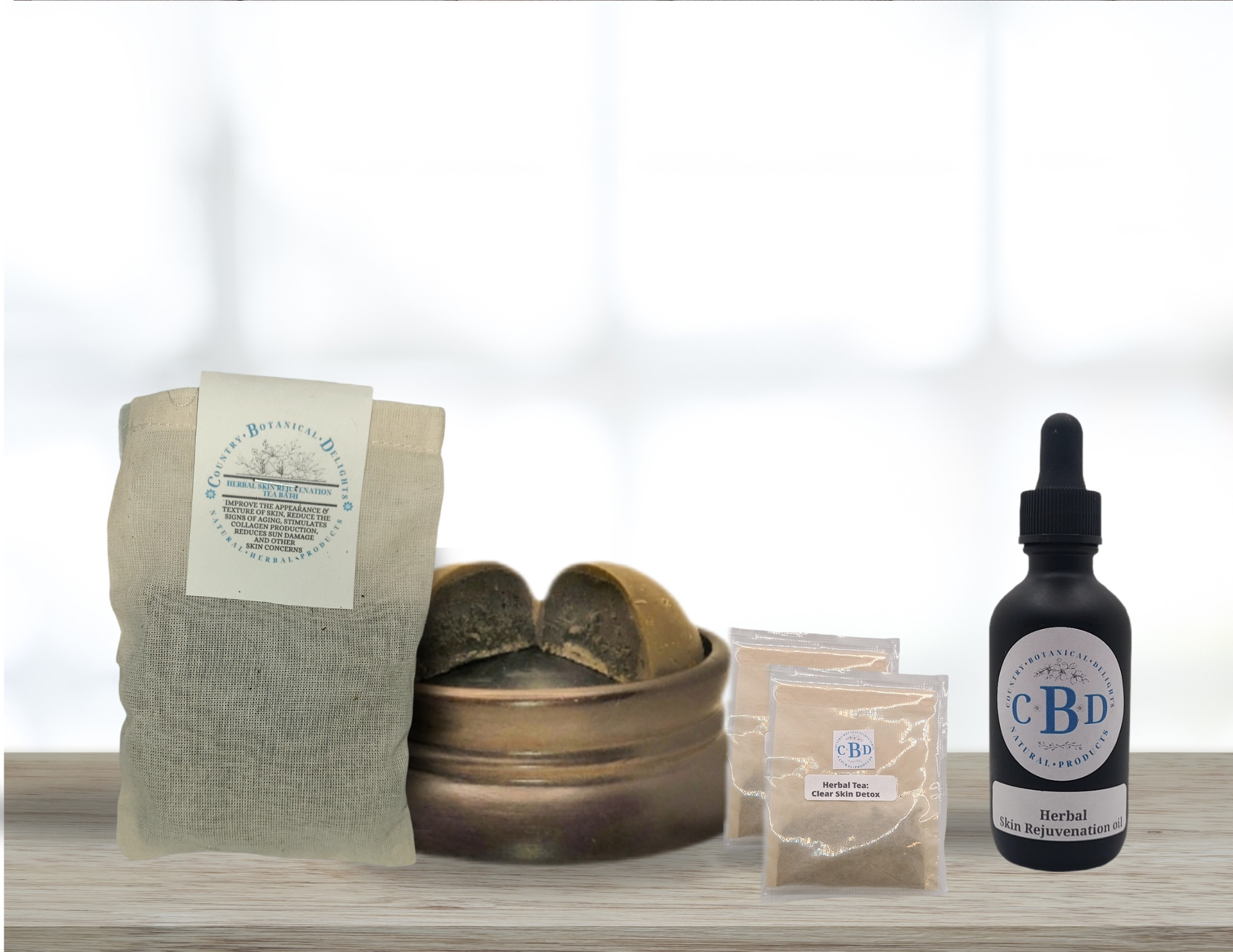 SAMPLE KIT: Herbal Skin Nourishing Kit