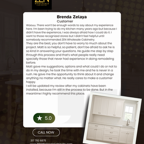 Why Our Customers Love ZEN Wholesale Cabinetry: Brenda’s Story