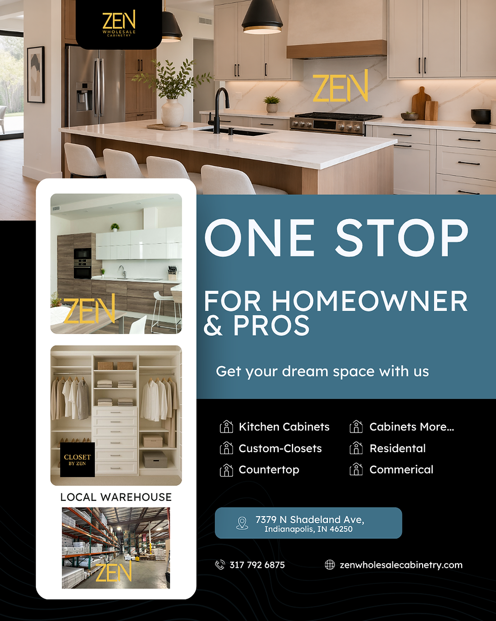 ZEN Wholesale Cabinetry: Your One-Stop Shop for Cabinets, Countertops, and Custom Closets