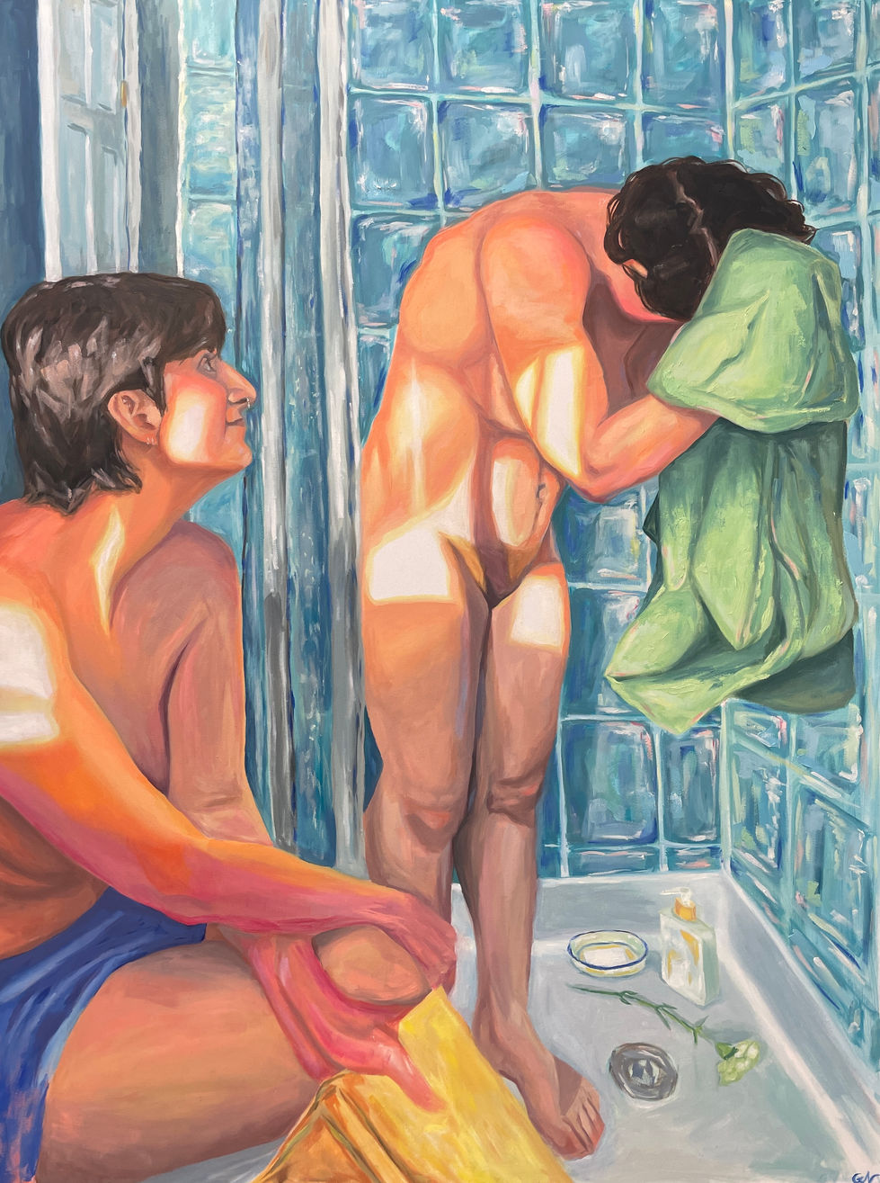 Lovers in the Shower