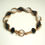 Thumbnail: handstitched earrings & twisted herringbone stitch bracelet