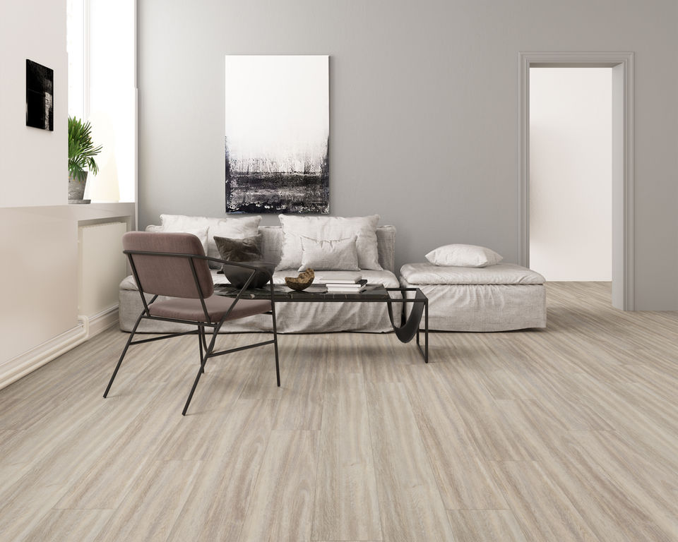 Hamilton Carpets - LVT Flooring - Brampton Chase - Classics Arctic Grey Oak CL013b - Living Room