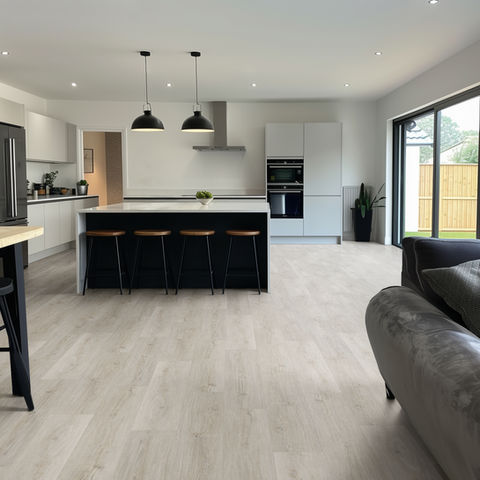 Hamilton Carpets - LVT Flooring - Brampton Chase - CF24 Metro Trends Wide Hampton - Kitchen
