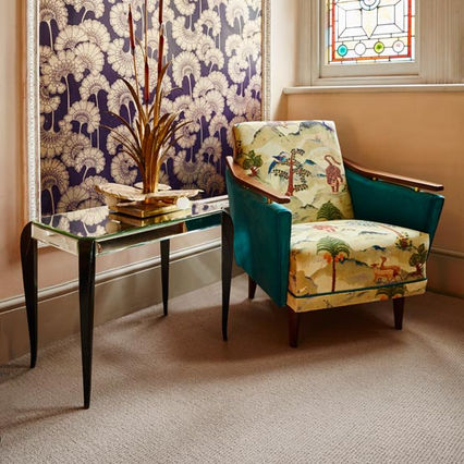 Hamilton Carpets - Carpet flooring -Axminster - Simply Natural Ribgrass Breccia - Living Room