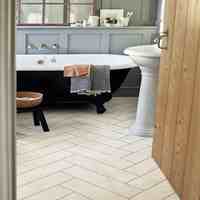 Beautiful LVT bathroom flooring in Chelmsford home