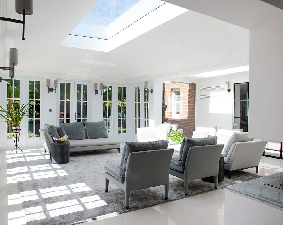 Stunning bright home interior - Bershire Project by Strong Base