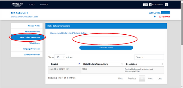 Saving VIP Hotel Saving Card ACCOUNT RELOAD PAGE.png