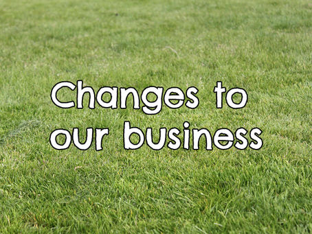 Changes to our business