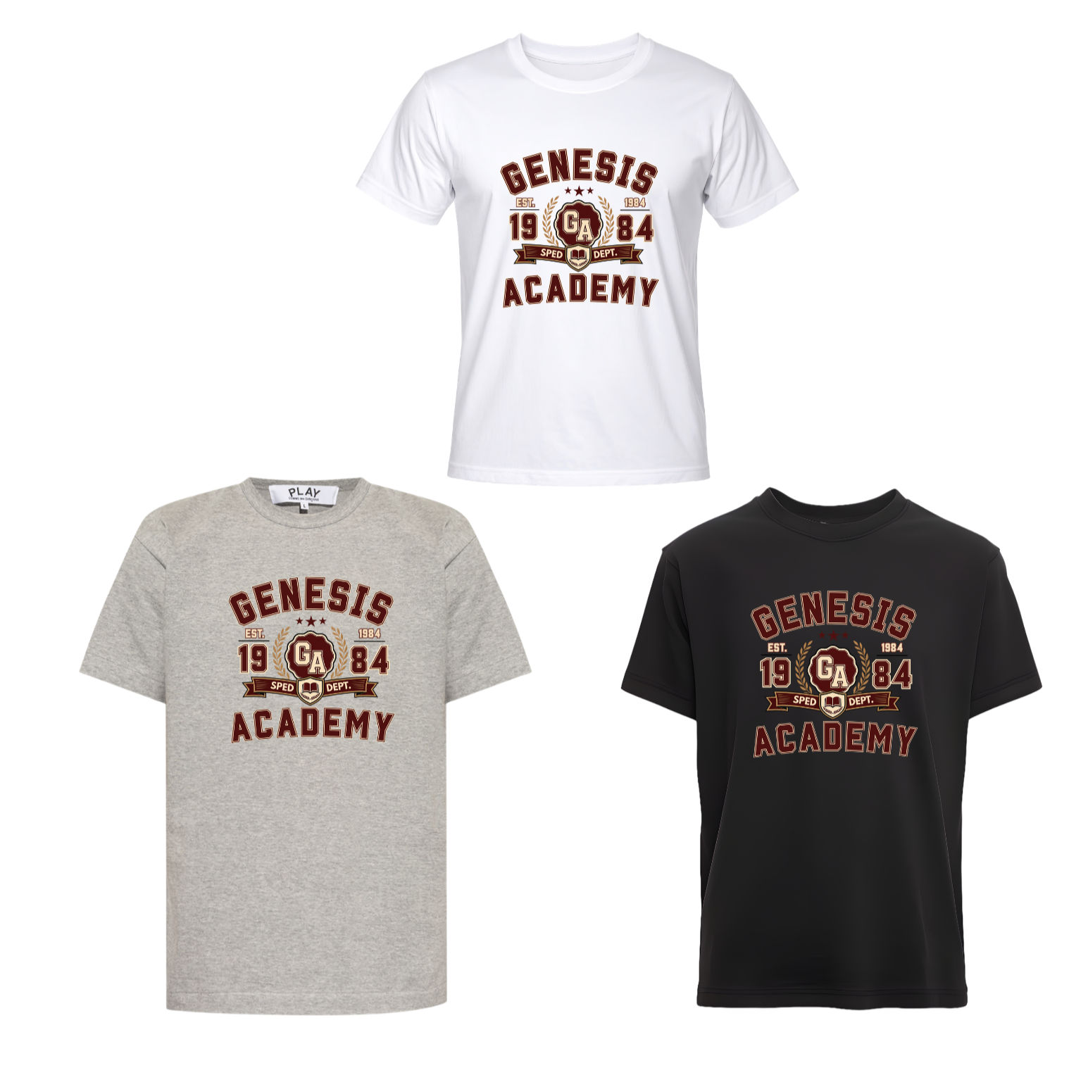 Burgundy Genesis Shirts