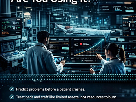 🏥 Healthcare Analytics: Turning Data into Life-Saving Decisions