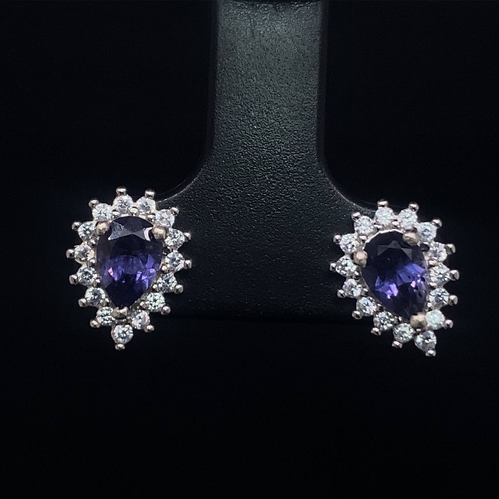 Iolite Earrings