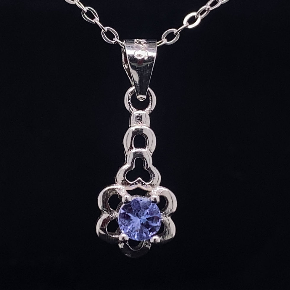 Blue Flower Pendent