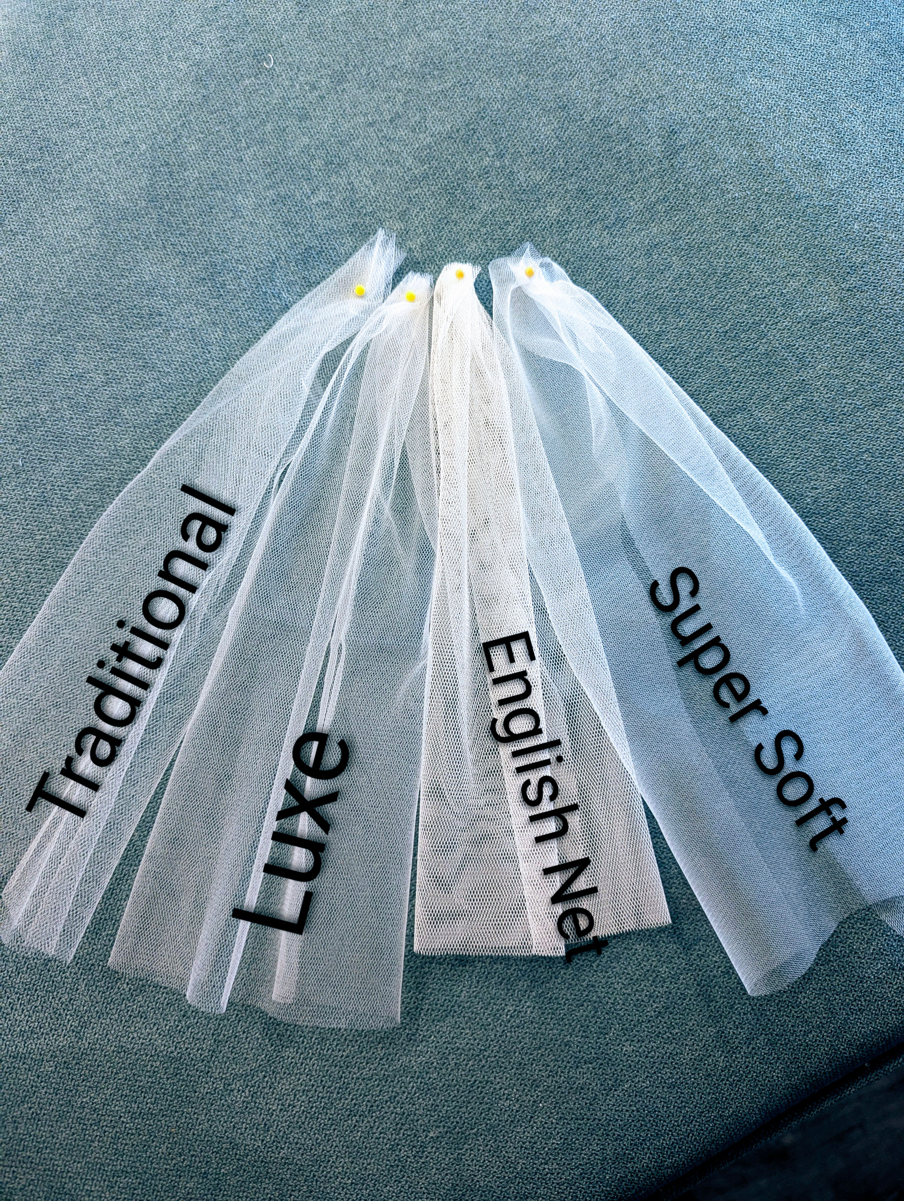 Four Swatch Bundle-Plain Tulle