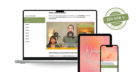 Light-Hearted Online-Kurs Stressbewältigung ZPP