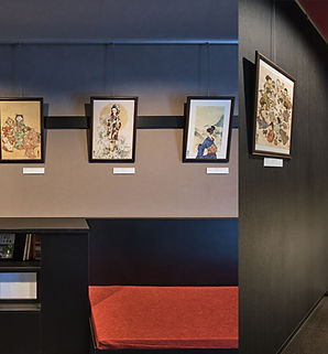 ステイサクラ京都での展示