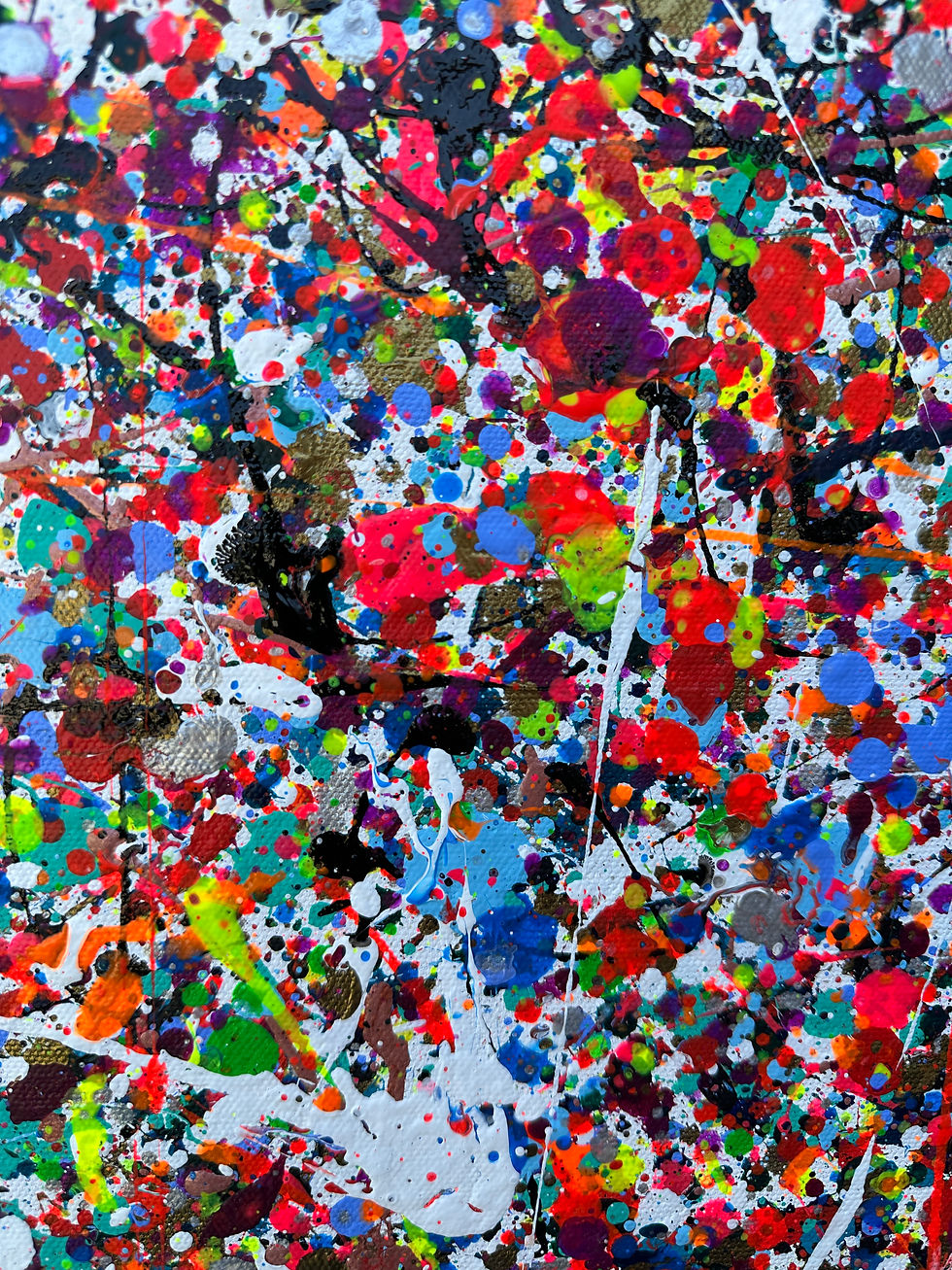 Thumbnail: Vibrant Confetti - Diptych No. 2